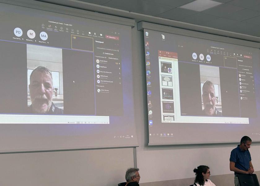 Gigi Guzzo in diretta su Teams