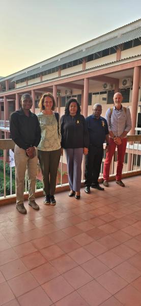 Gli incontri della delegazione durante la visita 