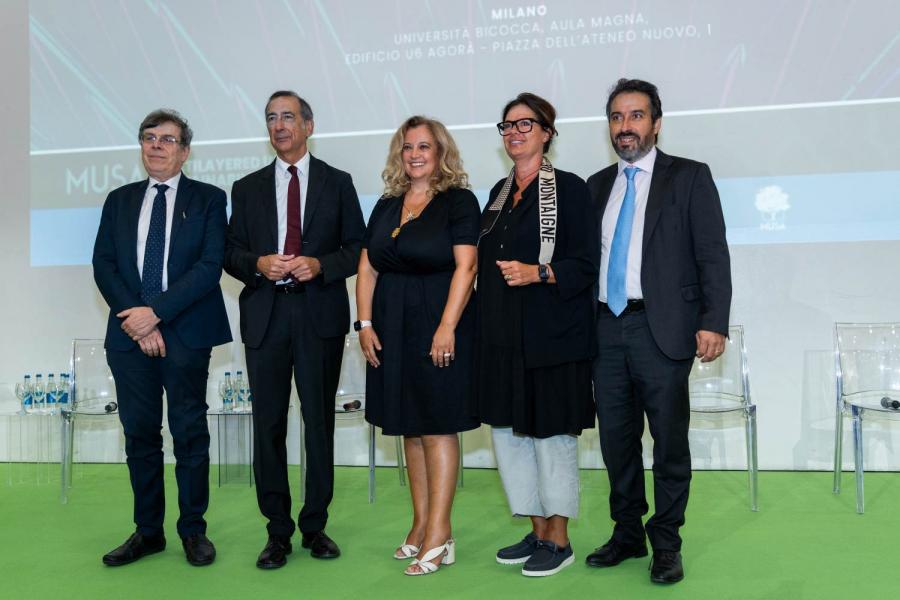 Elio Franzini, Giuseppe Sala, Giovanna Iannantuoni, Alessandra Gallone, Francesco Billari