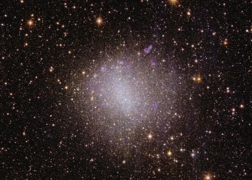 Galassia irregolare NGC 6822. Crediti immagine: ESA/Euclid/Euclid Consortium/NASA, image processing by J.-C. Cuillandre (CEA Paris-Saclay), G. Anselmi; CC BY-SA 3.0 IGO.