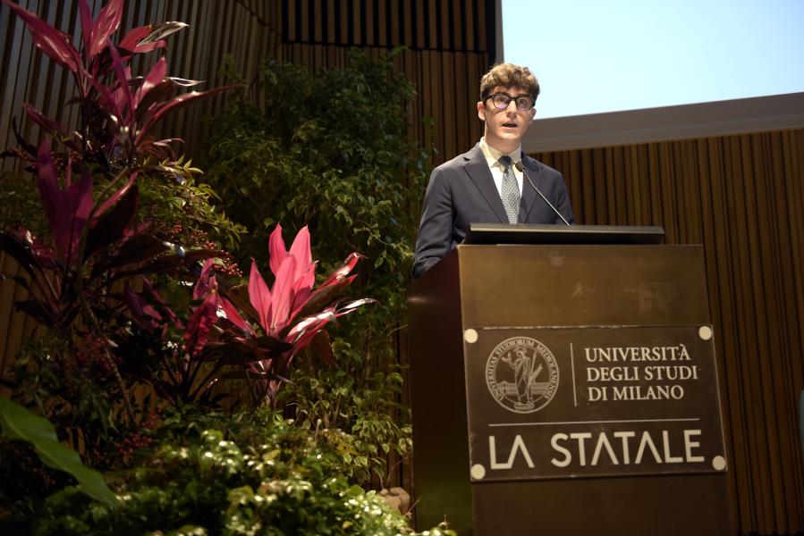 Giacomo Pangrazzi, Presidente della Conferenza degli studenti