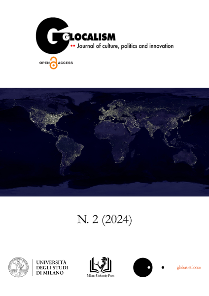 Glocalism -  Fondata nel 2013 e pubblicata sul sito dell'associazione Globus et Locus, la rivista Glocalism passa a Riviste Unimi nel 2024 per raggiungere un pubblico più ampio. Il suo ambito di ricerca riguarda la globalizzazione e la glocalizzazione.