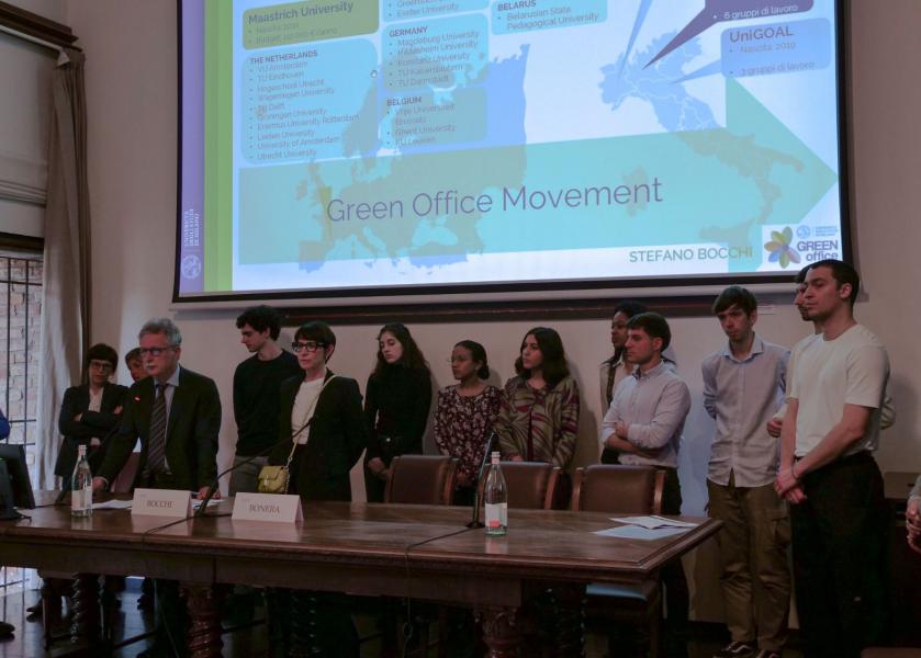 Il team del Green Office.