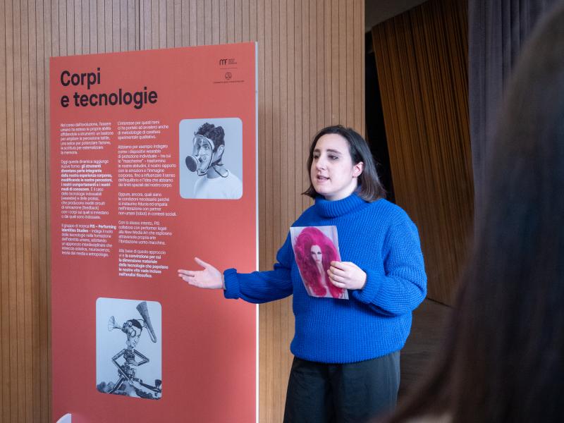 Gli allestimenti per il Museo della Filosofia in Statale con le visite delle scuole