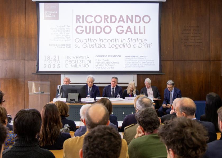 L'Undicesima Giornata della Giustizia durante la Settimana della Legalità “Ricordando Guido Galli”
