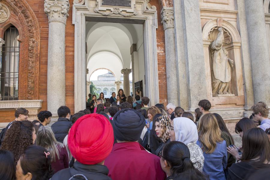 L'ingresso all'Open Day