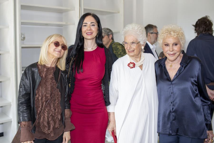Luciana Littizzetto, Marina Brambilla, Liliana Segre, Ornella Vanoni