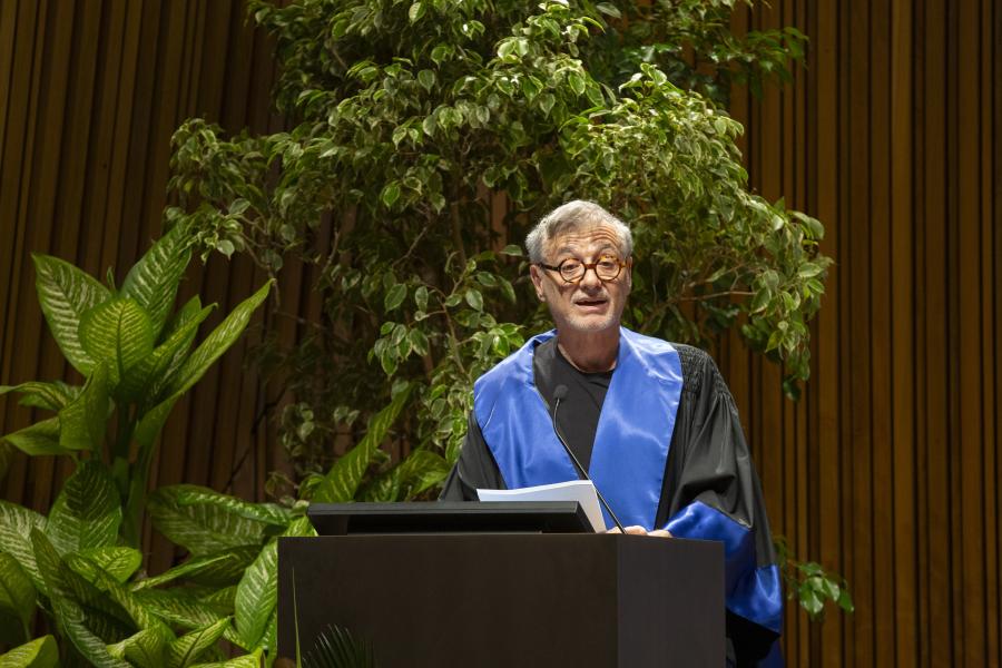 La laudatio del professor Emilio Sala