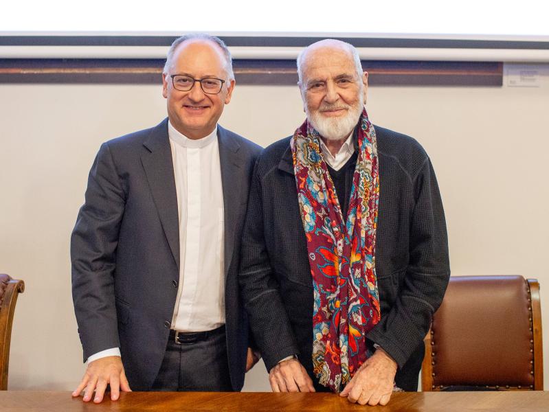 Incontro BookCity: Spiritualità, arte e infinito (12 novembre) con la rettrice Marina Brambilla, Michelangelo Pistoletto e padre Antonio Spadaro.