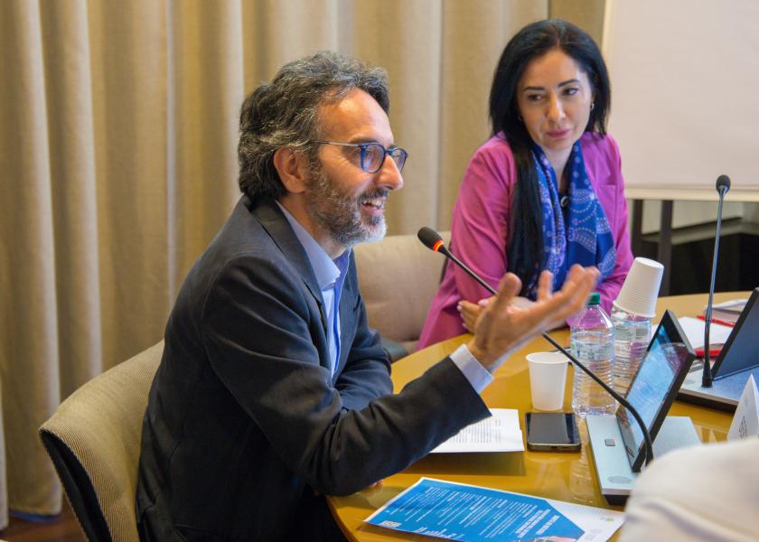L'assessore Lamberto Bertolé