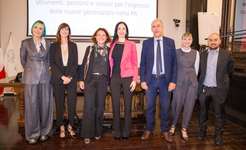 Convegno "Il valore del servizio: lavorare nella PA, costruire il futuro. Strumenti, percorsi e visioni per l’ingresso delle nuove generazioni nella PA"