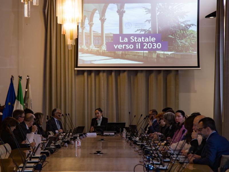 La riunione di insediamento della Consulta d'Ateneo