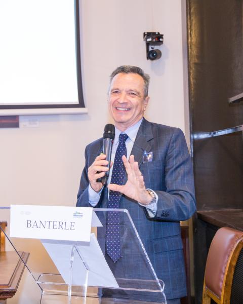 Il prorettore alla Sostenibilità, Alessandro Banterle