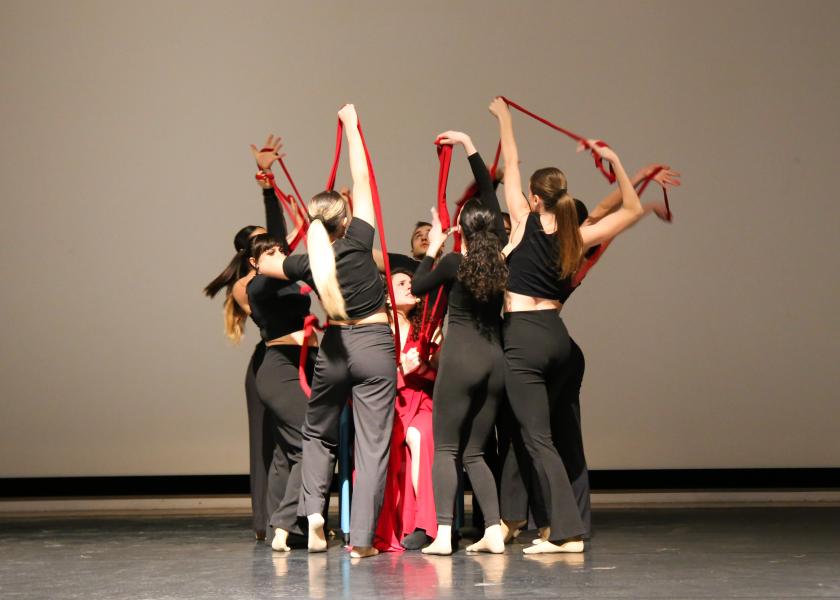 Un momento della rappresentazione teatrale durante l'evento Women’s Health Matters.