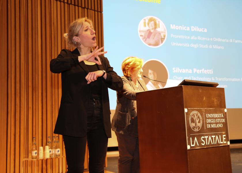 Monica DiLuca, prorettrice alla Ricerca.