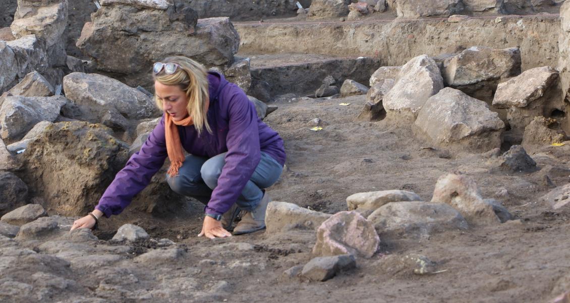  Il team di archeologi della Statale del progetto PAIK al lavoro sul sito di Kültepe, in Cappadocia