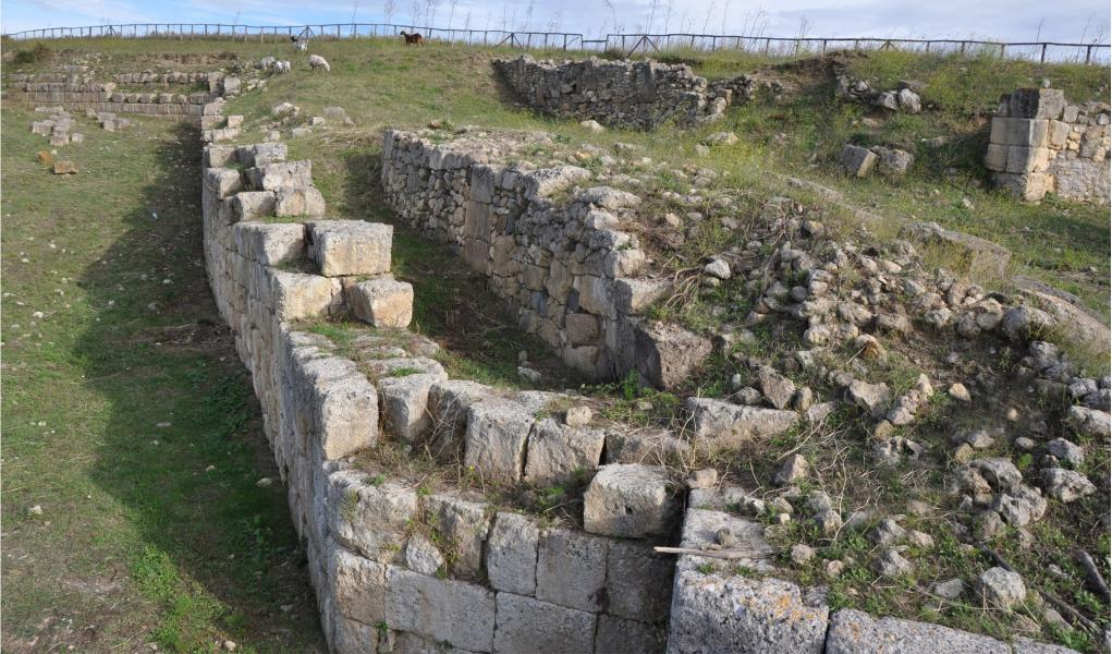 Indagini sulle mura a Tarquinia