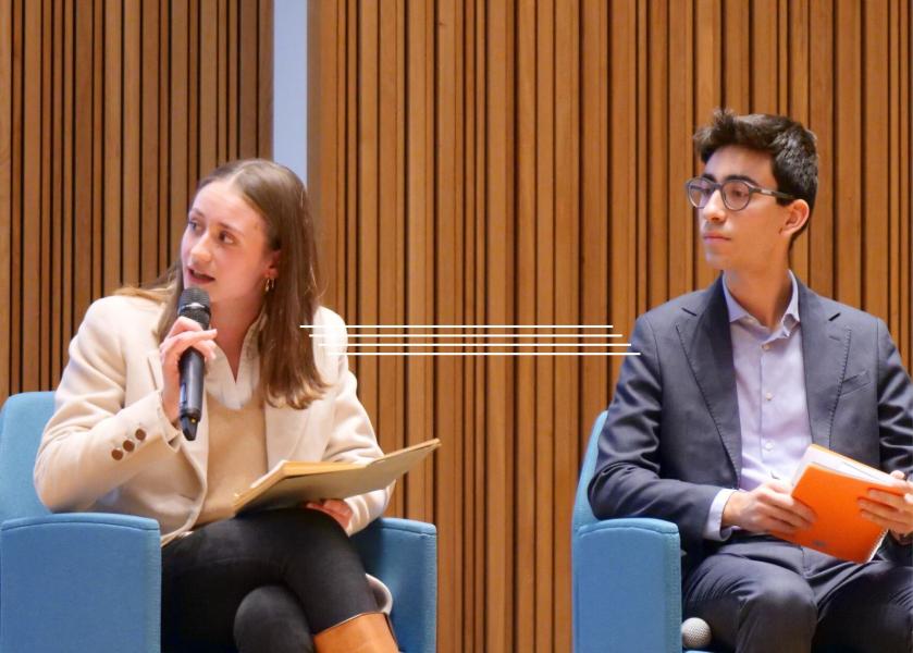 Isabelle Consolini e Biagio Consiglio dell’Osservatorio sulla violenza contro le donne dell’Università degli Studi di Milano.