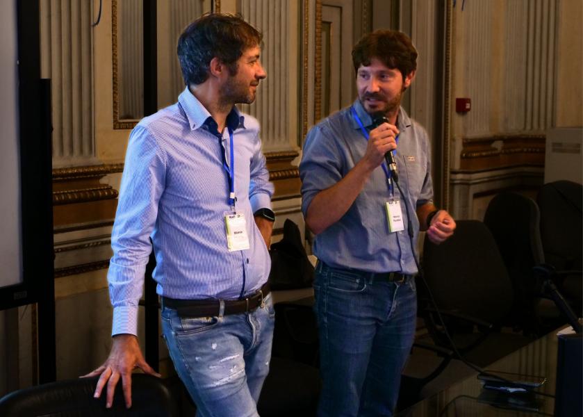 Marco Ortenzi e Marco Parolini, docenti della Statale.