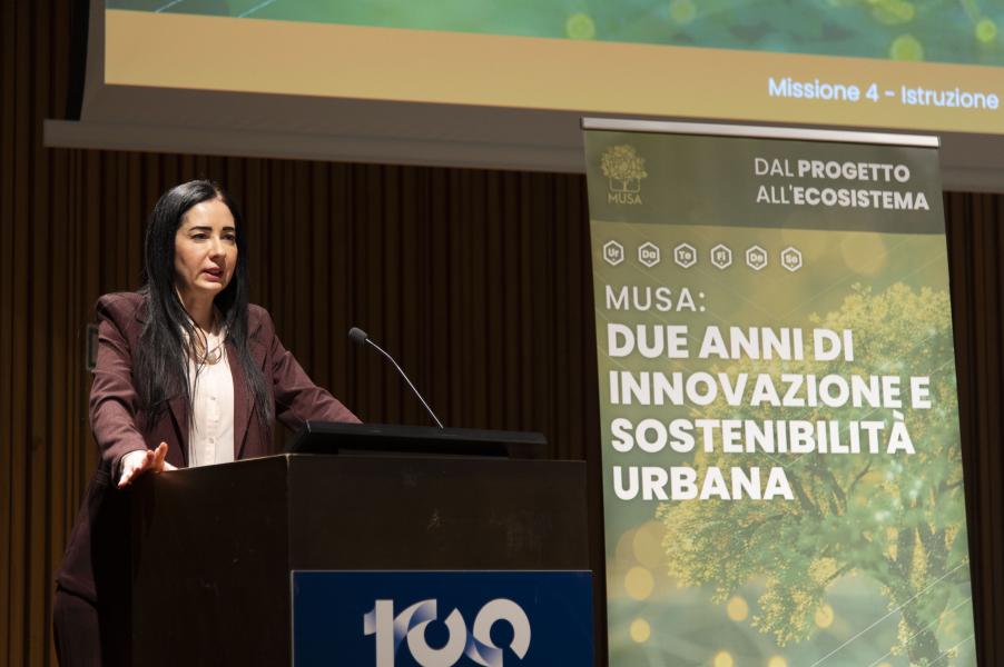 L'intervento della rettrice dell'Università Statale Marina Brambilla al General Meeting di MUSA
