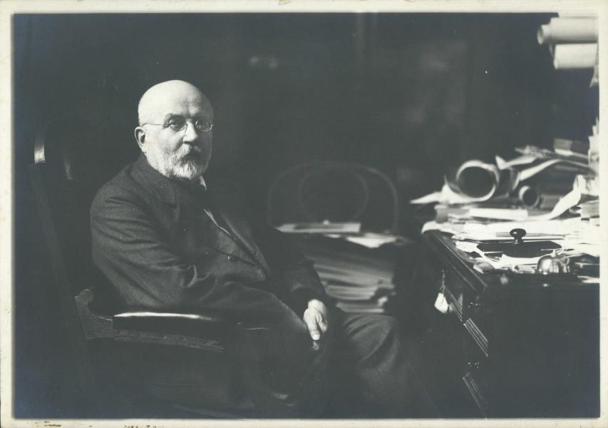 Gaston Maspero in un'immagine custodita negli Archivi di Egittologia della Statale