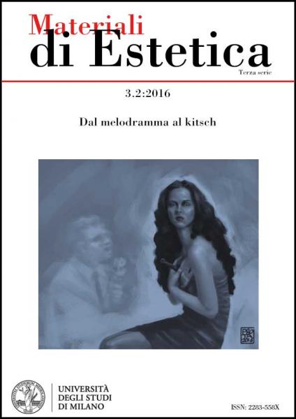 La pubblicazione Milano University Press "Materiali di Estetica"