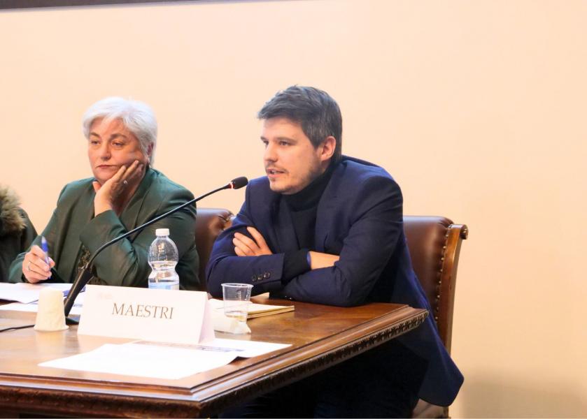 Mattia Maestri, autore del libro “Pietro Sanua. Un sindacalista onesto e coraggioso”.