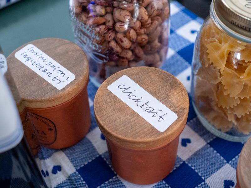 Gli allestimenti per il Museo della Filosofia in Statale con le visite delle scuole