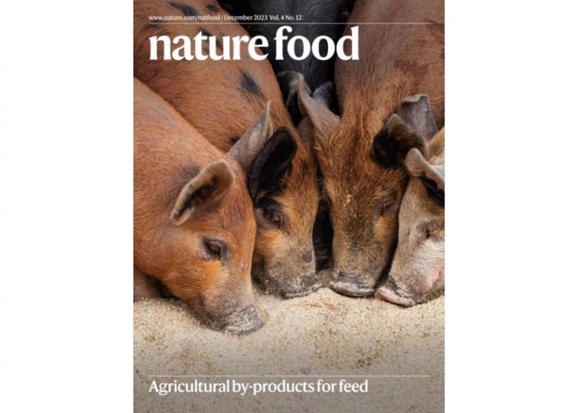 Copertina di Nature Food.