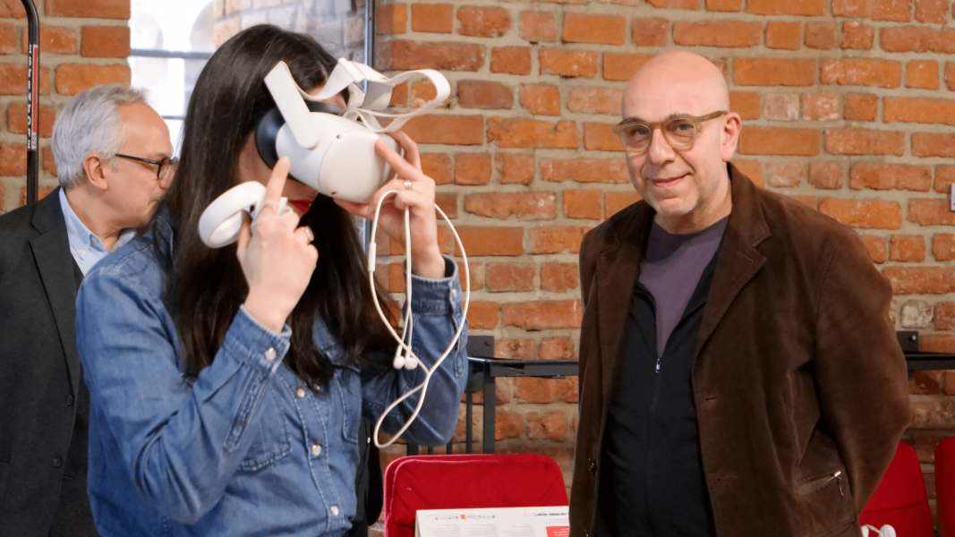 Il regista Paolo Virzì alla presentazione del progetto "Virtual Water" di AN-ICON - Università degli Studi di Milano