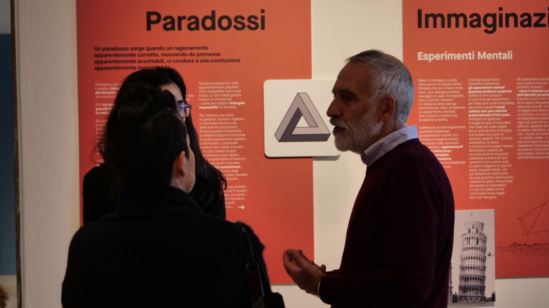 Il professor Paolo Spinici, uno degli ideatori del Museo
