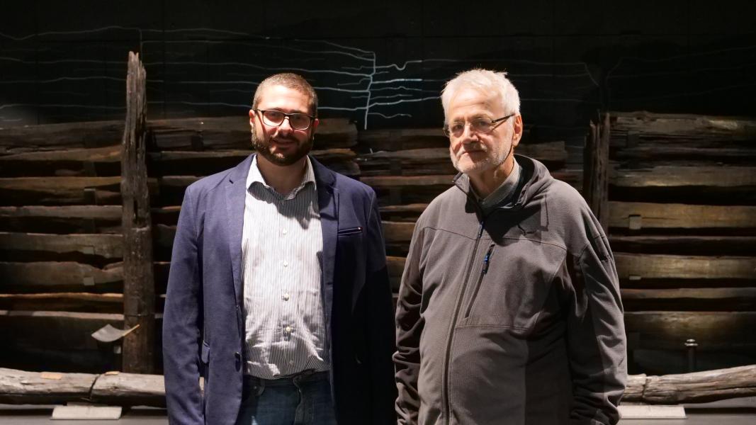 Andrea Zerboni e Mauro Cremaschi, geoarcheologi della Statale