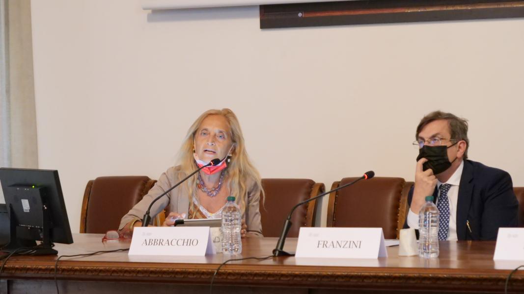 L'intervento della prorettrice Maria Pia Abbracchio