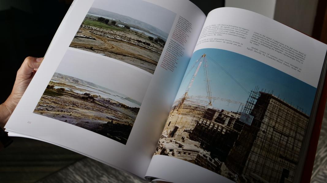 Il volume  File, la Perla del Nilo salvata dalle acque. Il contributo italiano, curato dall’Ambasciata d’Italia al Cairo e dall’Istituto Italiano di Cultura - Centro Archeologico Italiano al Cairo ed edito dall’Istituto Poligrafico e Zecca dello Stato