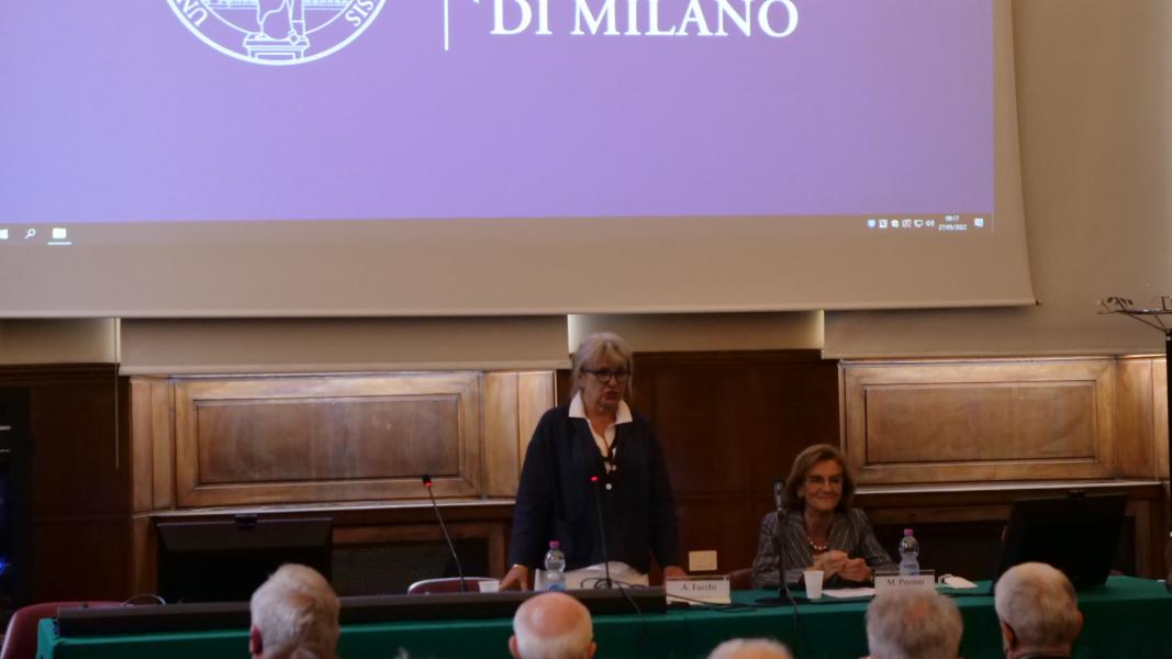 L'apertura della giornata con la professoressa Alessandra Facchi e la prorettrice Marisa Porrini