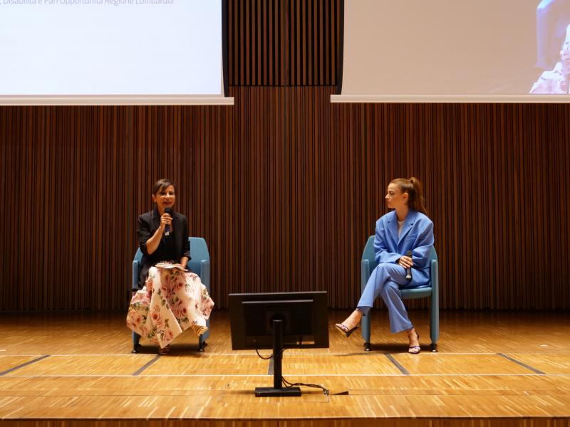 La cantane Annalisa intervistata da Barbara Stefanelli