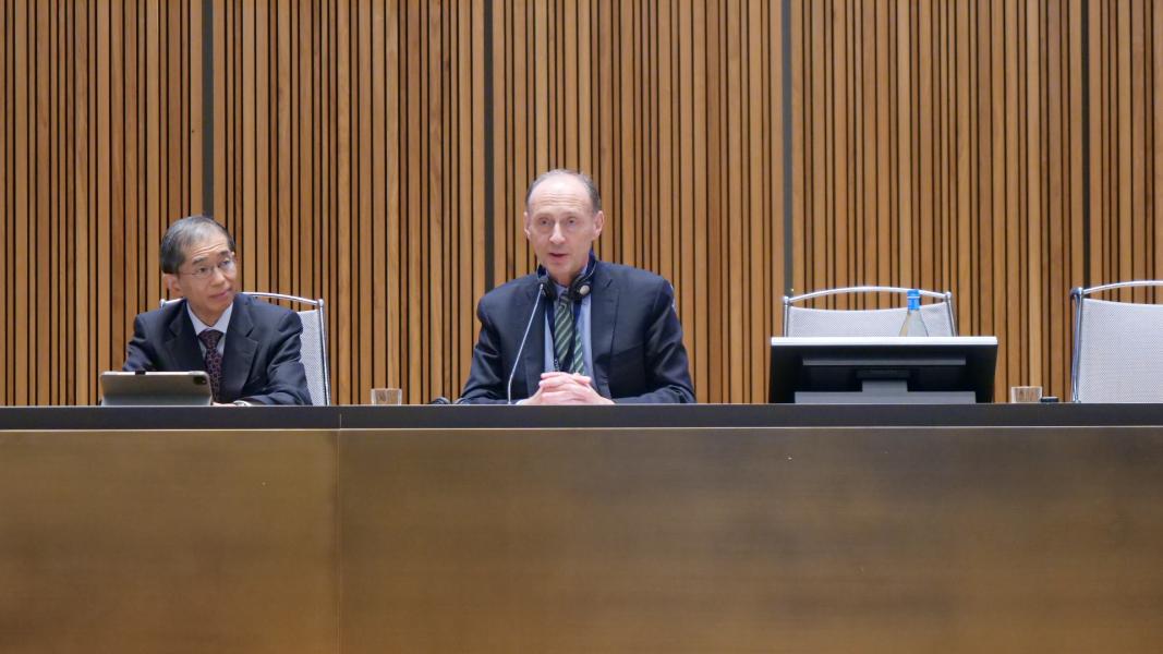 L'intervento di Alberto Bentoglio, direttore del dipartimento di Beni culturali e ambientali