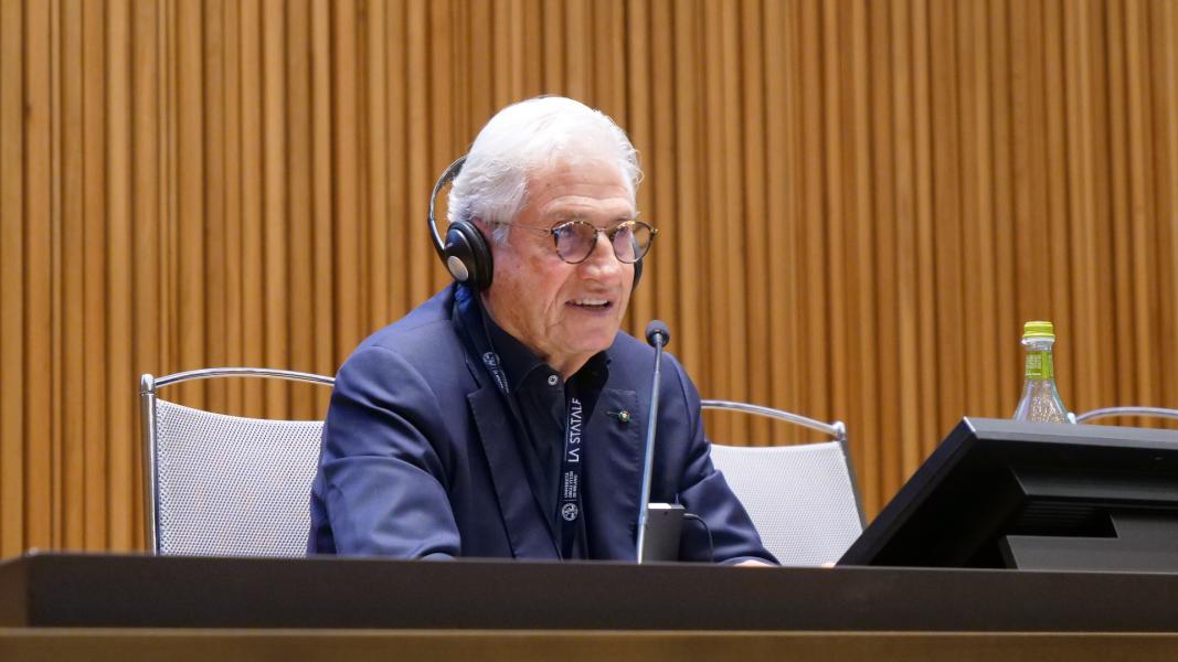 L'intervento del designer Giorgetto Giugiaro