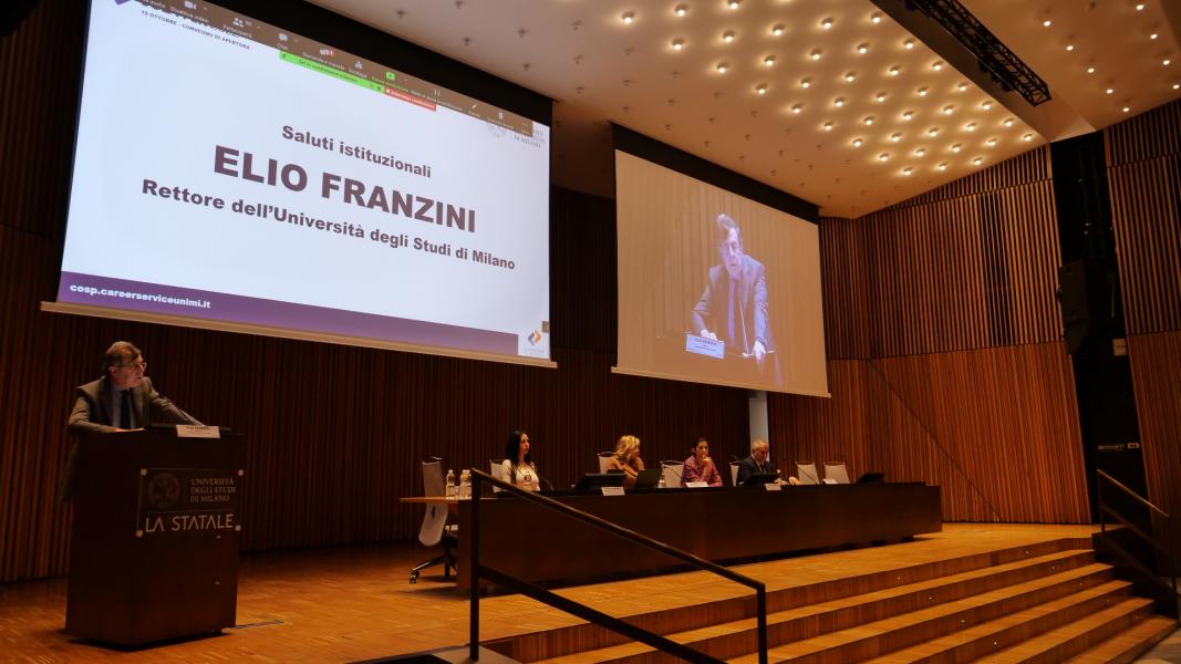 Il convegno di apertura della Job Fair 2022