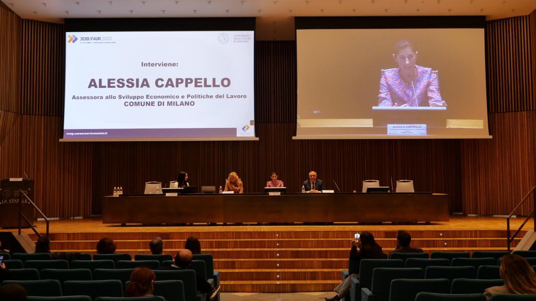 Il convegno di apertura della Job Fair 2022