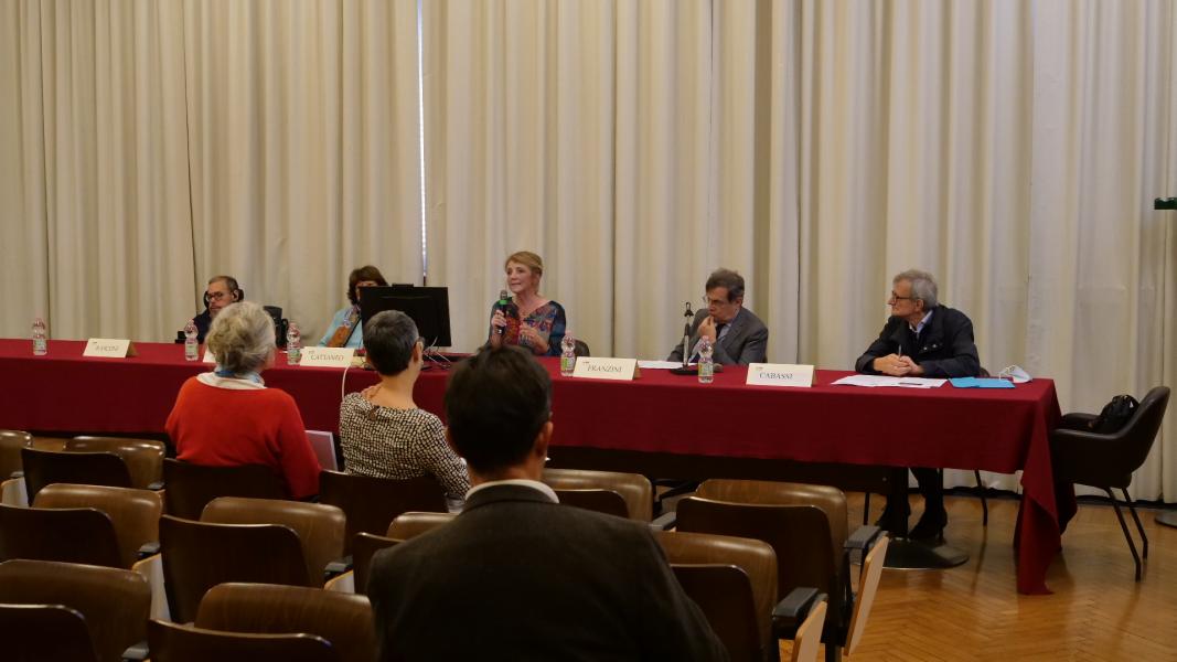 La conferenza stampa di presentazione del MUSA con la professoressa Cristina Cattaneo, il rettore Elio Franzini e gli enti partner del progetto