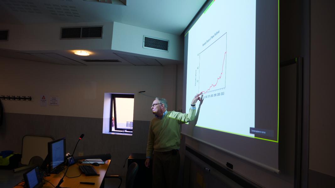 L'incontro con l'economista premio Nobel David Card in Statale
