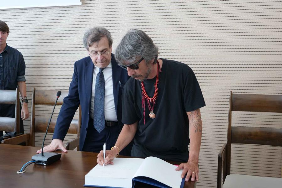 Pierpaolo Piccioli and Elio Franzini