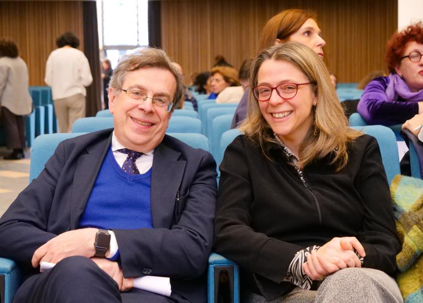 Il rettore Elio Franzini con la vicesindaca Anna Scavuzzo