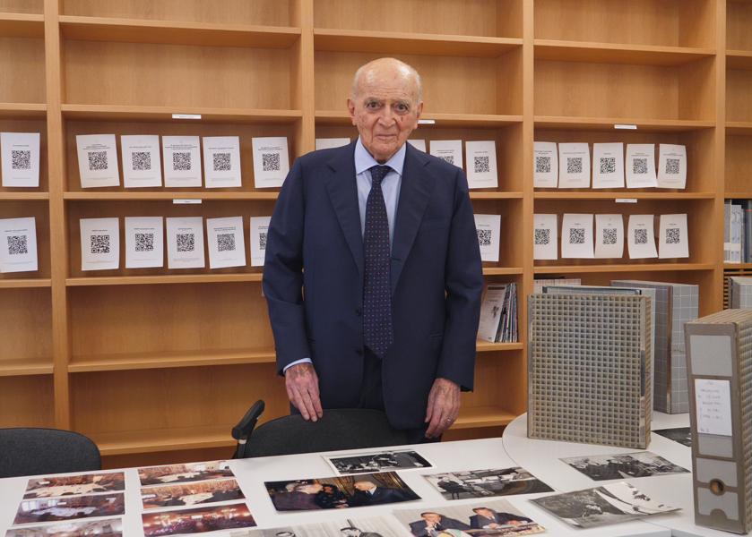 Piero Bassetti, presidente della Fondazione Bassetti