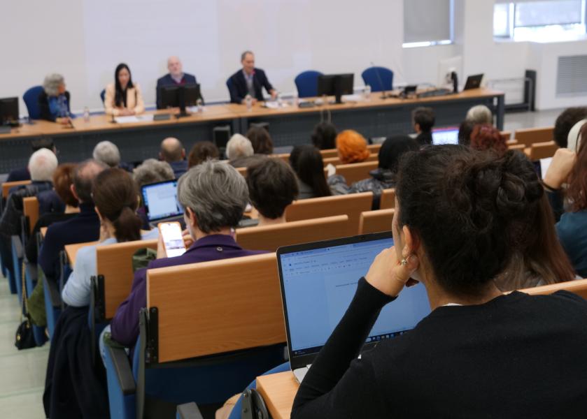 Evento "Che genere di linguaggio" in aula magna del polo di Sesto San Giovanni