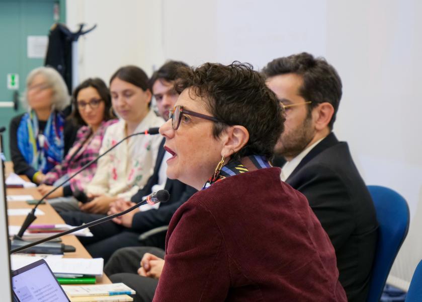 I relatori dell'evento "Che genere di linguaggio".