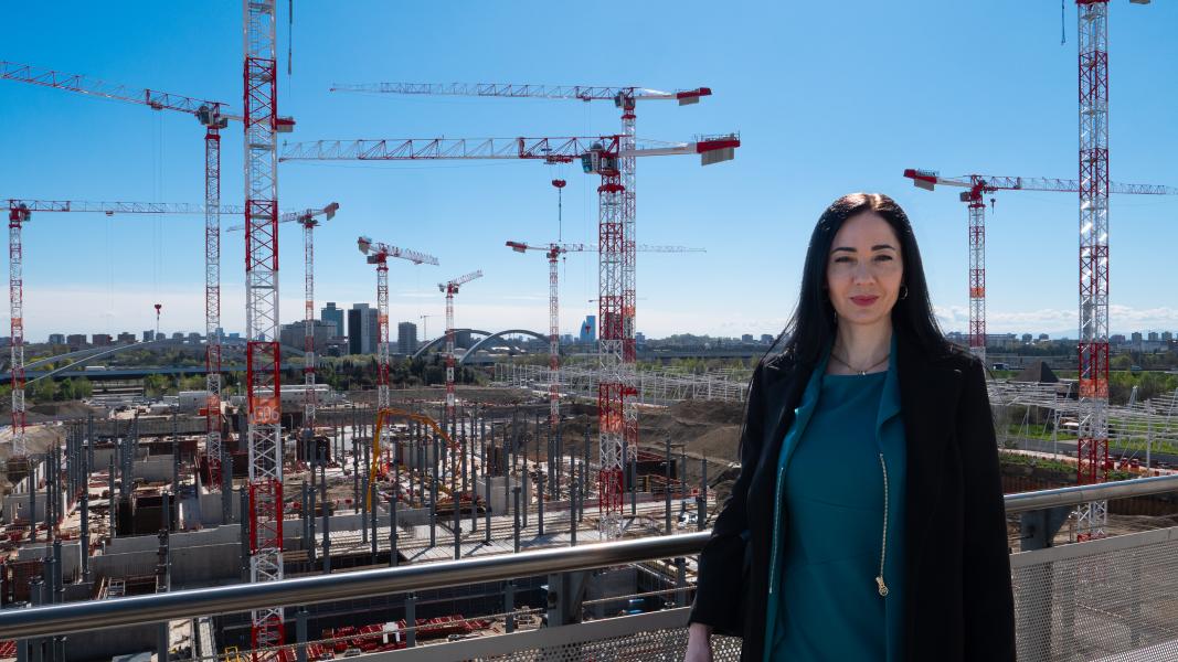 Marina Brambilla, rettrice dell'Università degli Studi e il cantiere del Campus MIND