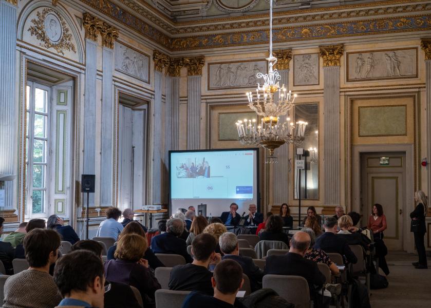 Un momento del convegno “Progettare la città democratica. Milano (1945-1951)” nell’ambito delle iniziative organizzate per l’80° Anniversario della Liberazione.