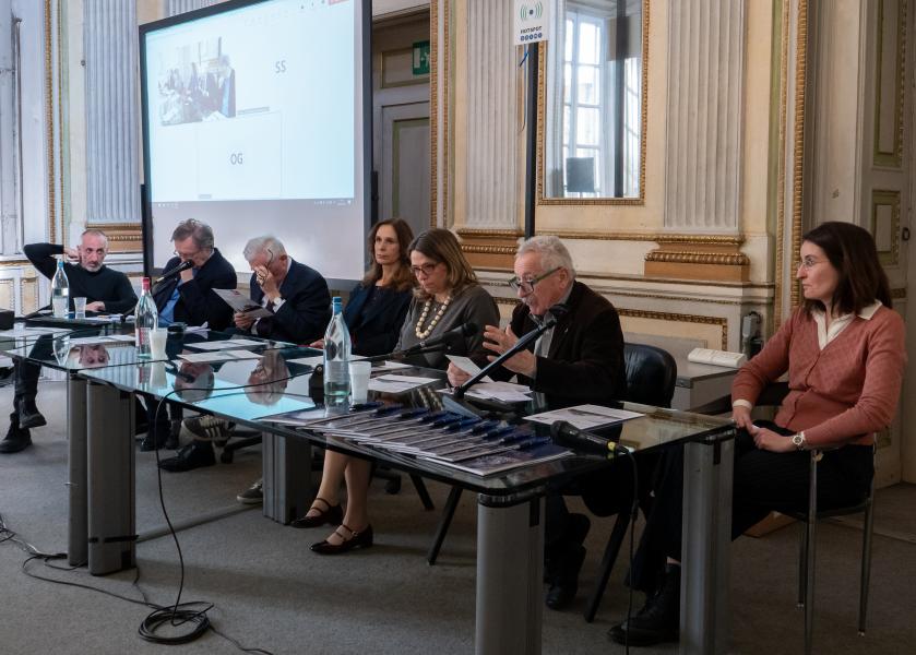 Un momento del convegno “Progettare la città democratica. Milano (1945-1951)” nell’ambito delle iniziative organizzate per l’80° Anniversario della Liberazione.